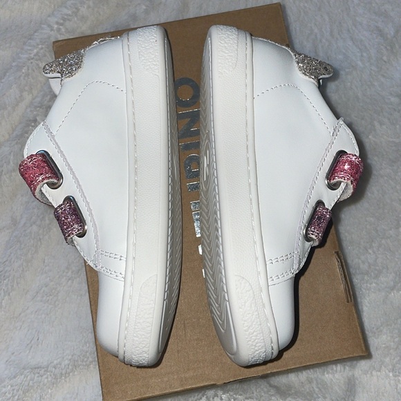 NWT Naturino HASSELT 2 VL. Leather and Glitter Girls Sneakers - Picture 14 of 16